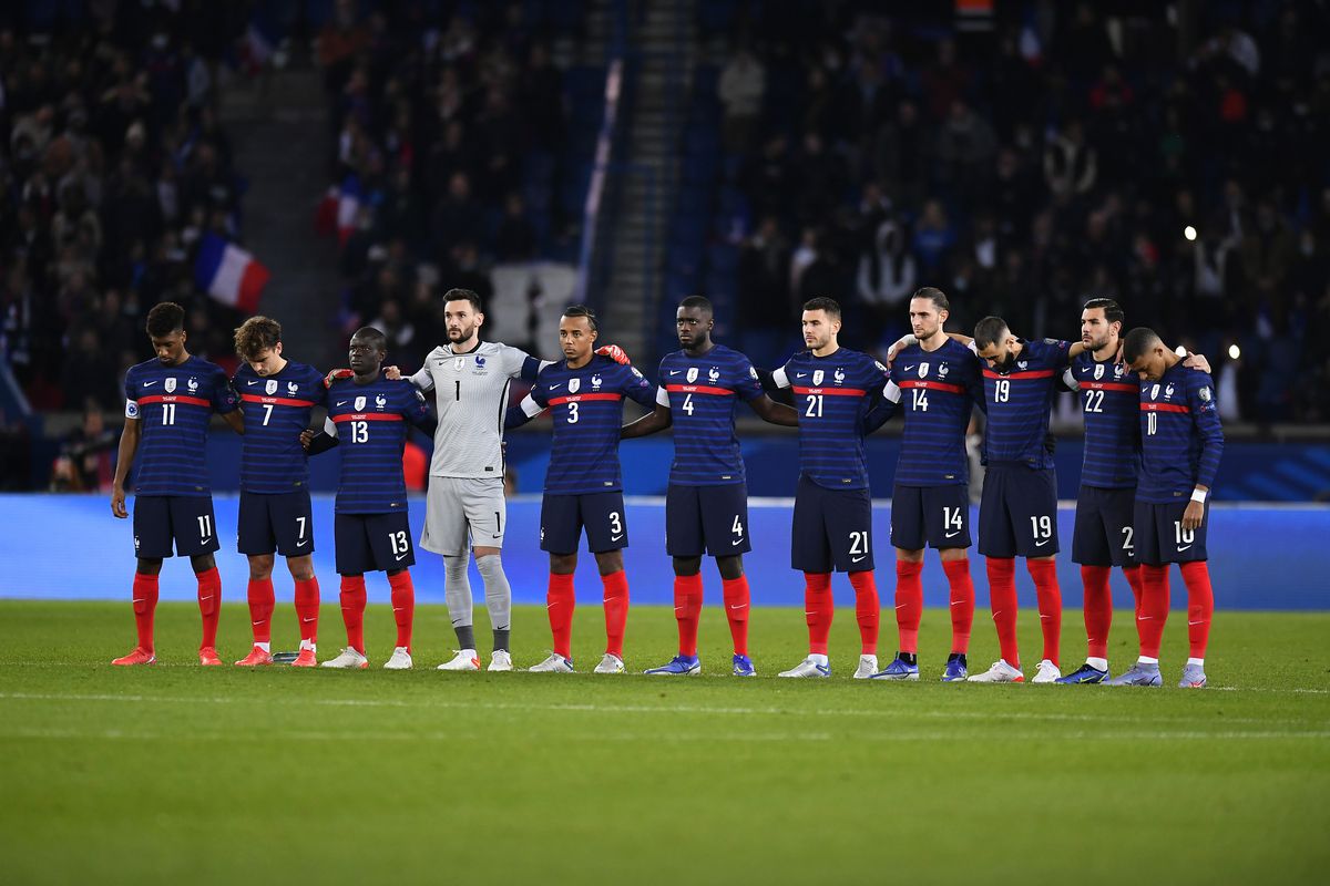 france national football team standings