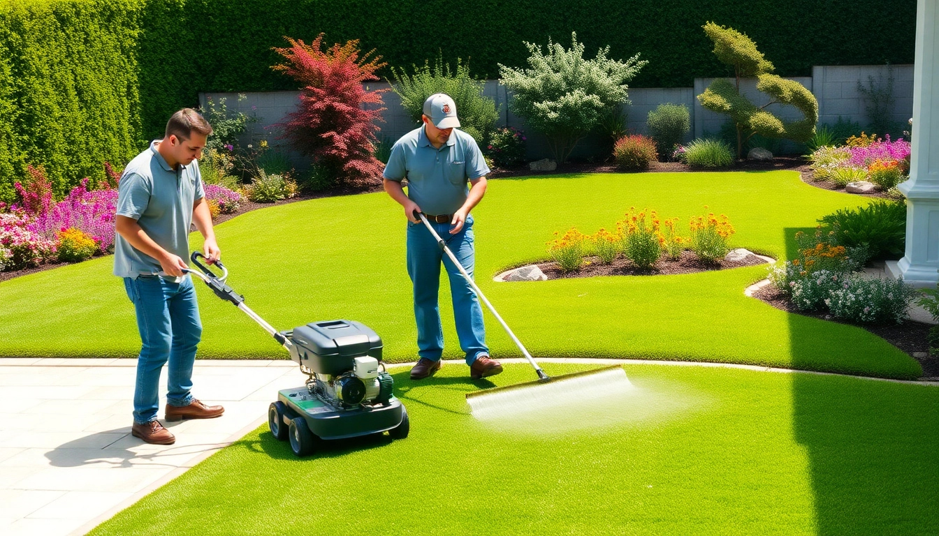 turf cleaning