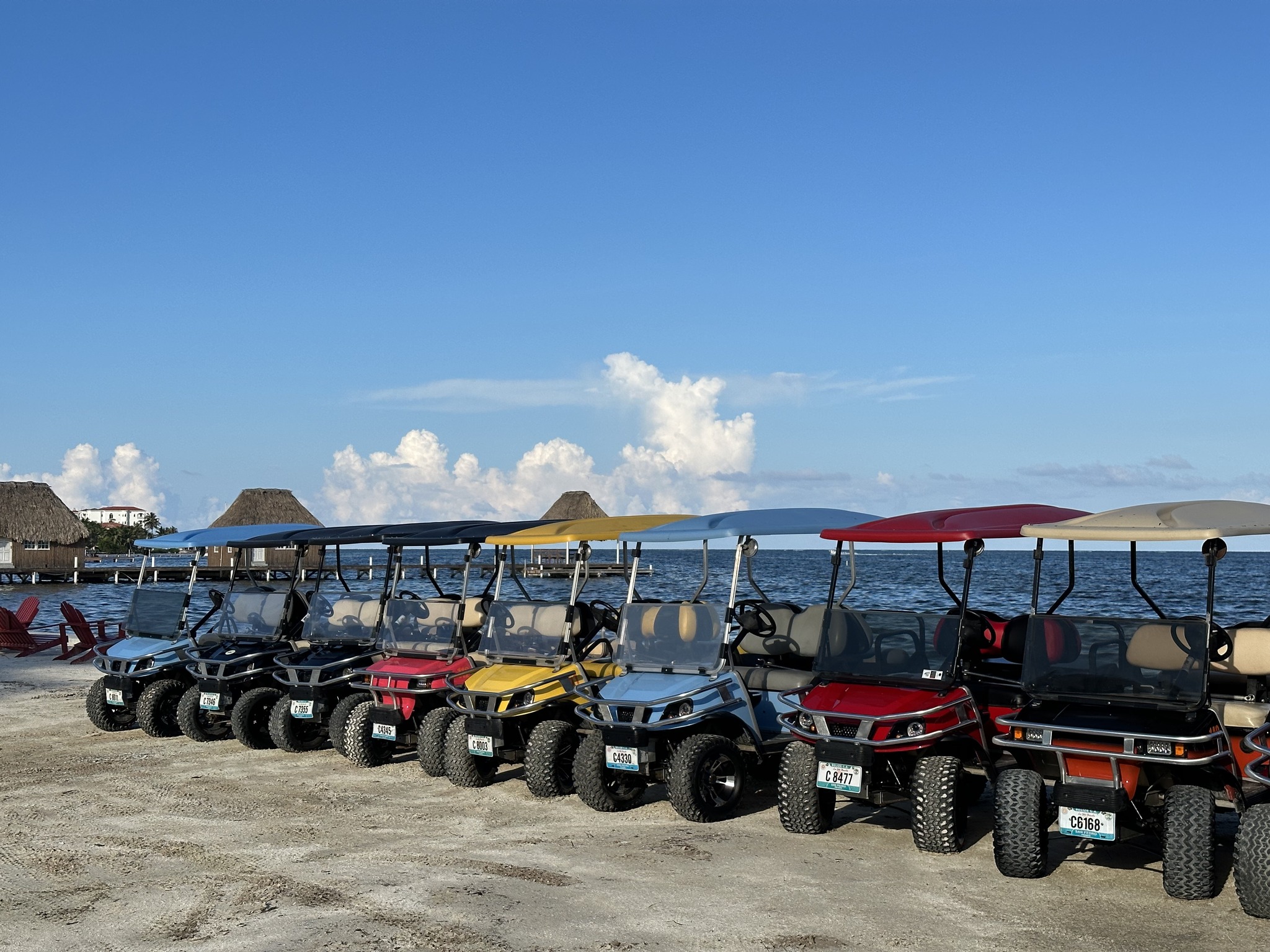 Golf Cart Rental Ambergris Caye Belize