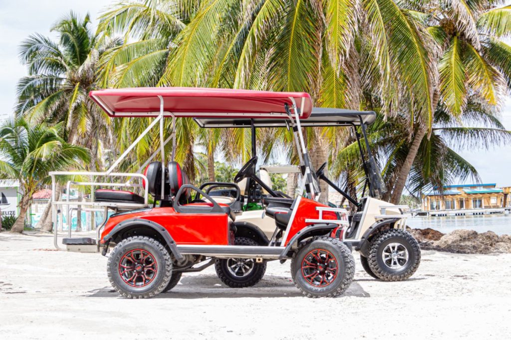 Golf Cart Rental Ambergris Caye Belize