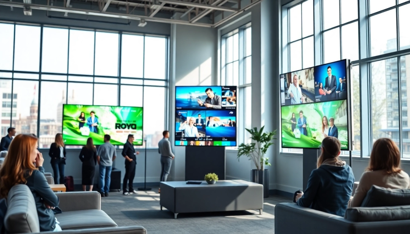 Digital signage CMS