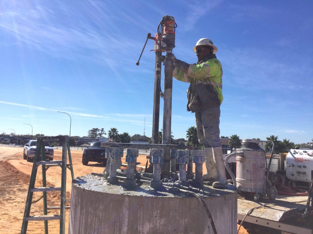 Core drilling services